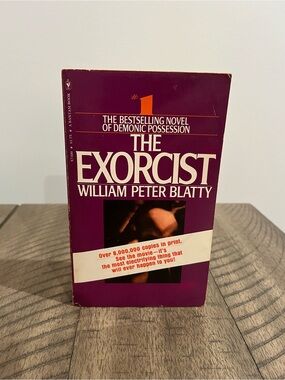 The Exorcist by William Peter Blatty 1971 Bantam Vintage Paperback Printing Book